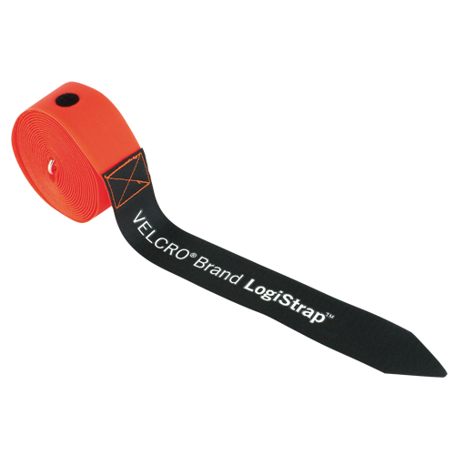 LogiStrap Logistic Straps, Hook and Loop, 2" W x 16.4' L, 225 lbs. (102 kg) WLL NRZ Safety Inc.
