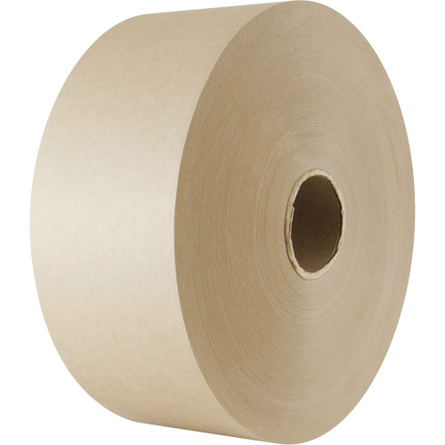 Water-Activated Paper Tape, 102 mm (4") x 183 m (600'), Kraft NRZ Safety Inc.