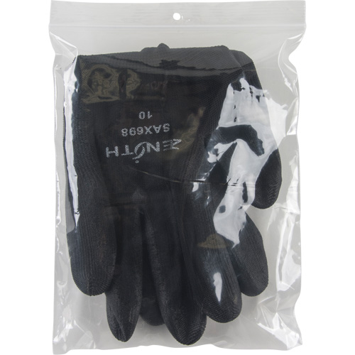 Sacs en poly, Refermable, 8" x 6", 2 mils NRZ Safety Inc.