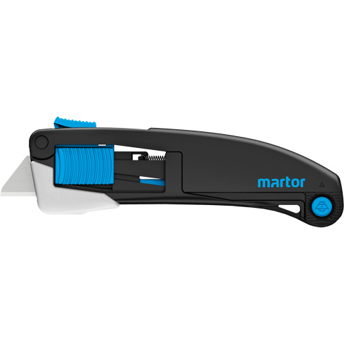 Maxisafe With Metal Cap Knife Fully Automatic Retractable, 16 mm, Stainless Steel, Plastic Handle NRZ Safety Inc.