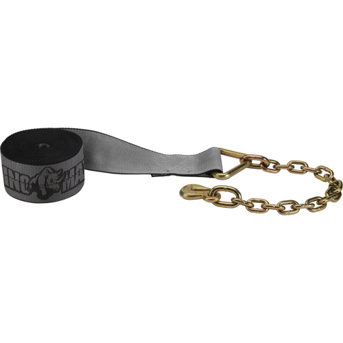 Winch Strap with Chain Anchor NRZ Safety Inc.