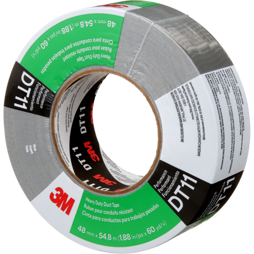 Ruban adh&eacute;sif robuste DT11, 11 mils, Argent, 48 mm (2") x 55 m (180') NRZ Safety Inc.