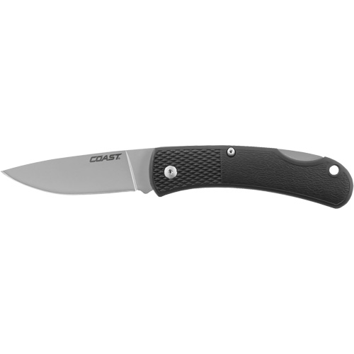 Folding Utility Knife, 2-1/2" Blade, Stainless Steel Blade, Cushion Handle NRZ Safety Inc.