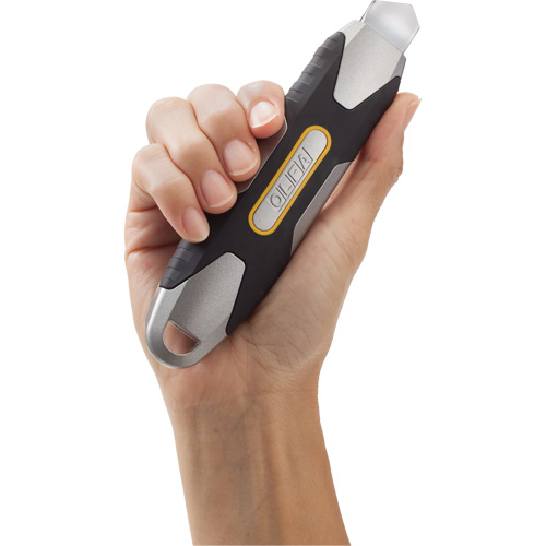 Couteau avec verrou &agrave; cliquet, 18 mm, Acier au carbone, Robuste, Prise en Aluminium NRZ Safety Inc.