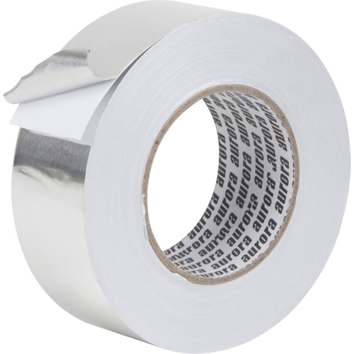Aluminum Foil Tape, 2 mils Thick, 48 mm (1-7/8") x 55 m (180') NRZ Safety Inc.