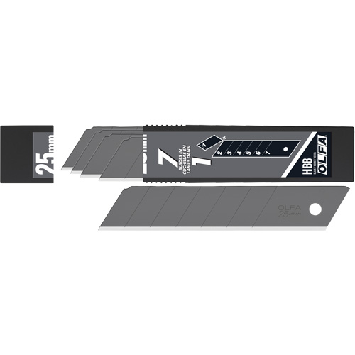 Ultra-Sharp Black Replacement Blades, Snap-Off Style NRZ Safety Inc.
