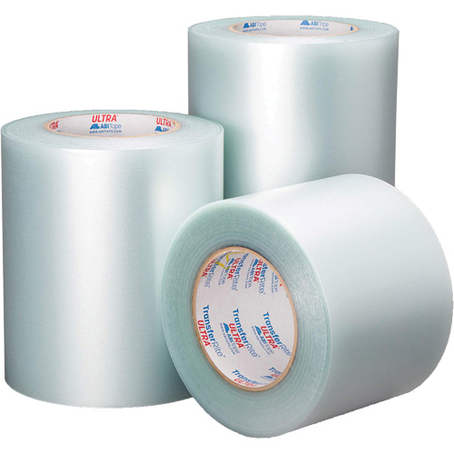 TransferRite&reg; Ultra Clear Tape, Polypropylene, 355.6 mm (14") W x 91.44 m (300') L, 3.9 mils Thick NRZ Safety Inc.