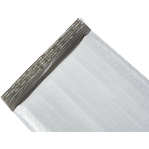 Bubble Shipping Mailer, Polyethylene, 8-1/2" W x 12" L NRZ Safety Inc.