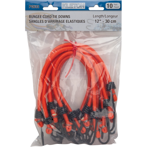 Bungee Cord Tie Downs, 12" NRZ Safety Inc.