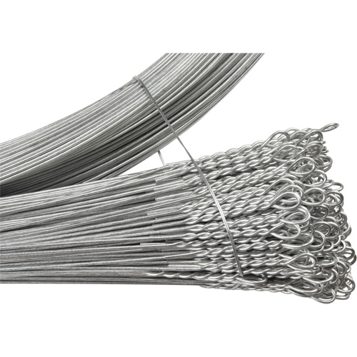 Fil de cerclage, Galvanis&eacute;, 13-1/2' lo, Cal. 13 NRZ Safety Inc.