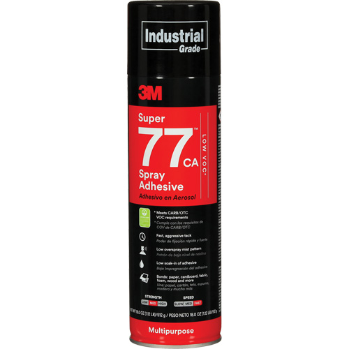 Super 77 Multi-Purpose Spray Adhesive, Aerosol Can NRZ Safety Inc.
