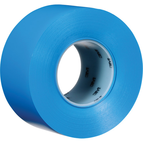 Ruban de marquage de planchers durable 971, 3" x 108', Vinyle, Bleu NRZ Safety Inc.