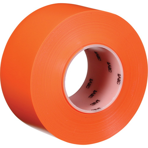 Ruban de marquage de planchers durable 971, 3" x 108', Vinyle, Orange NRZ Safety Inc.