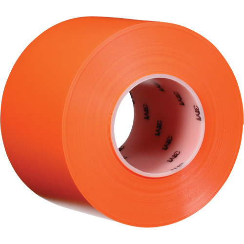 Ruban de marquage de planchers durable 971, 4" x 108', Vinyle, Orange NRZ Safety Inc.