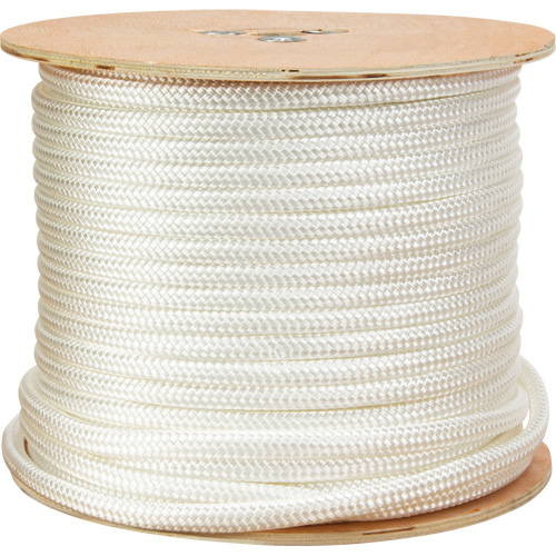Corde blanche tress&eacute;e, Nylon, 250' NRZ Safety Inc.