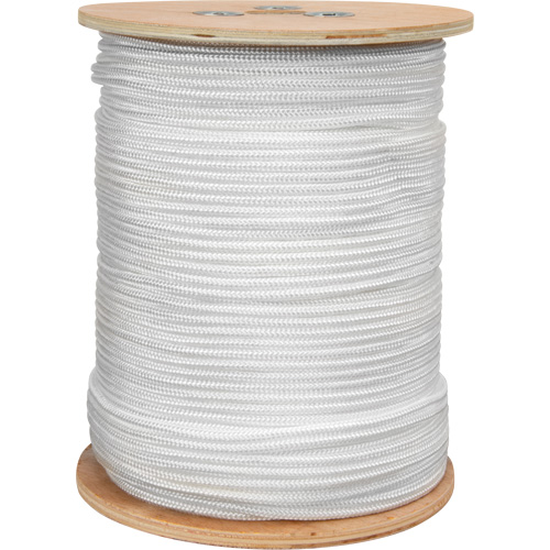 Corde blanche tress&eacute;e, Nylon, 250' NRZ Safety Inc.