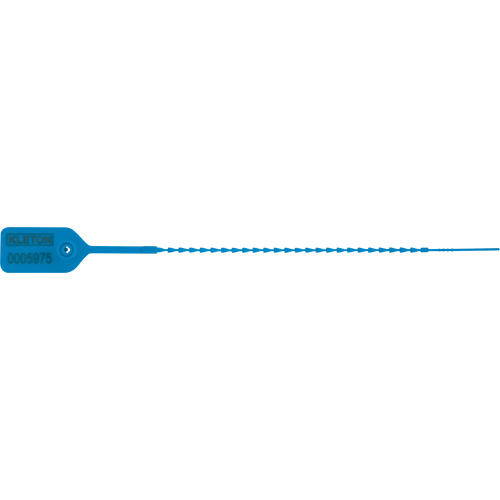 Scell&eacute; de s&eacute;curit&eacute; standard, 9", Plastique, Pousser et tirer NRZ Safety Inc.
