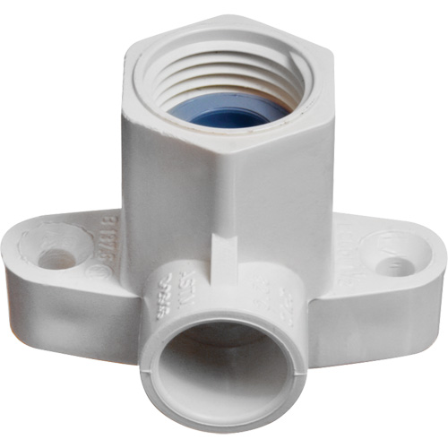 Flowguard Gold&reg; Drop Ear Elbow Fitting, Hub x FPT, CPVC, 1/2" NRZ Safety Inc.