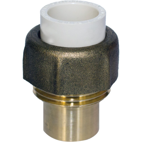 Pipe Union, 1" x 3/4", CPVC, Hub x Sweat NRZ Safety Inc.