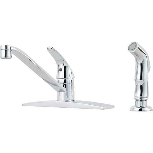 Pfirst Series Kitchen Faucet with Side Sprayer NRZ Safety Inc.