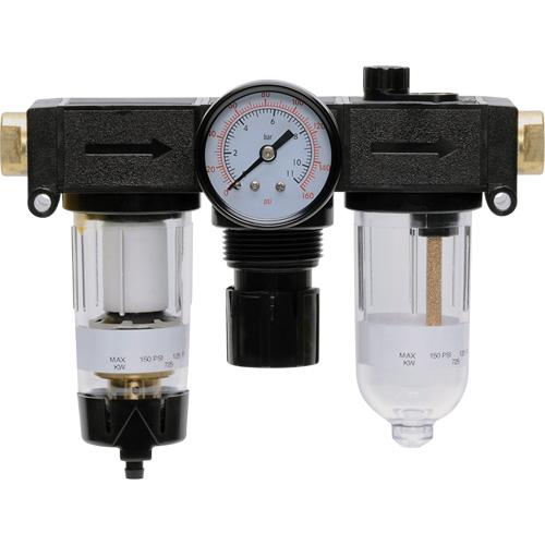 Filtre, d&eacute;tendeur & lubrificateur Modulair 200, 1/4" NPTF NRZ Safety Inc.