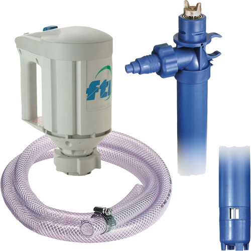 PFM-40 Drum Pump Kit with M3V Motor, Polypropylene/PVDF/Stainless Steel NRZ Safety Inc.