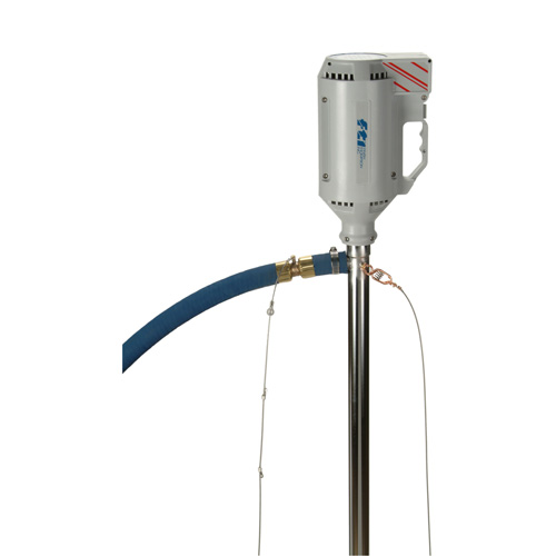 TTS-40 Drum Pump Kit with M7X Motor, Stainless Steel NRZ Safety Inc.