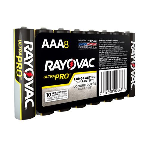 Ultra PRO Industrial Batteries, AAA, 1.5 V NRZ Safety Inc.