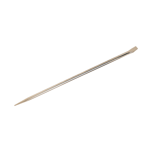 Nickel-Plated Pry Bar, 1-1/4" W, 42" L NRZ Safety Inc.