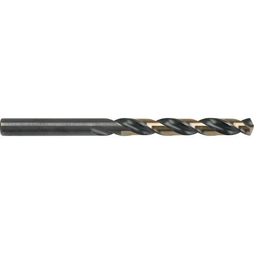 Two-Tone Jobber Drill Bit, High Speed Steel, 33/64", 6-5/8" L, 4-13/16" Flute, 135° Point Angle NRZ Safety Inc.