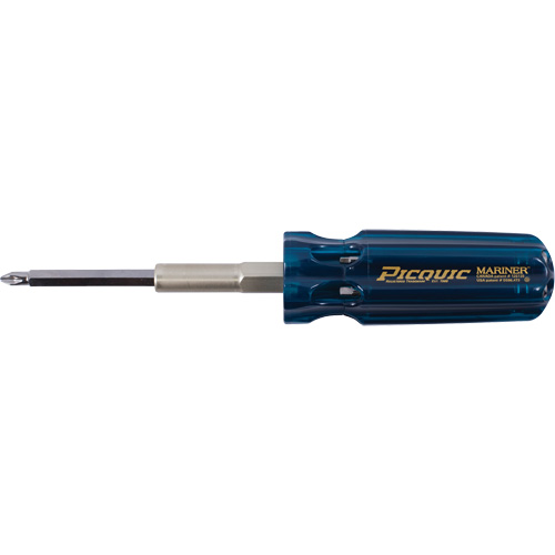 The Mariner Multibit Screwdriver, 6" L, Plastic Handle NRZ Safety Inc.