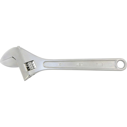AW-15 Adjustable Wrench, 15" L, 1-7/8" Max Width, Chrome NRZ Safety Inc.