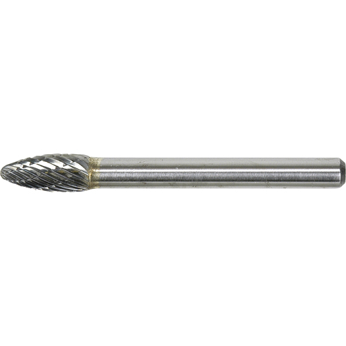 Fraise au carbure dur, SH-1, 1/4" dia., 1/4" Tige, 5/8" Prof. de la coupe NRZ Safety Inc.
