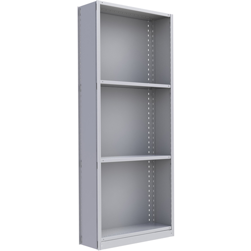 Interlok Shelving Unit, Steel, Boltless, 800 lbs. Capacity, 36" W x 88" H x 24" D NRZ Safety Inc.