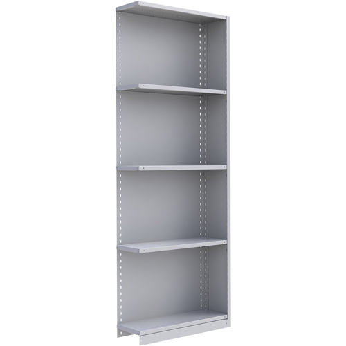 Interlok Shelving Unit, Steel, Boltless, 800 lbs. Capacity, 36" W x 100" H x 24" D NRZ Safety Inc.