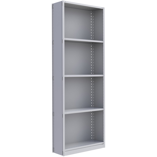 Interlok Shelving Unit, Steel, Boltless, 800 lbs. Capacity, 36" W x 100" H x 24" D NRZ Safety Inc.