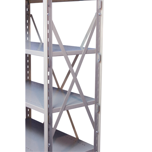 Croisillons arri&egrave;res pour rayonnage enclenchable Interlok NRZ Safety Inc.