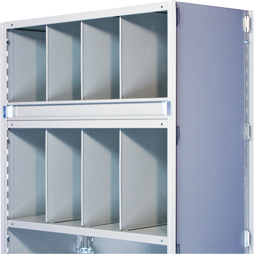 Interlok Boltless Shelving Divider NRZ Safety Inc.