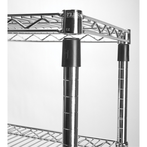 Chariots &agrave; pousser, Chrom&eacute;, 36" x 60" x 14", Capacit&eacute; 800 lb NRZ Safety Inc.