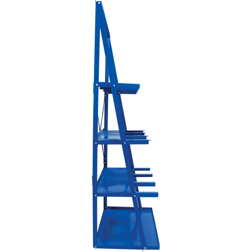 Bar Storage Rack, Vertical, 3 Levels, 36" W x 24" D x 84" H, 3000 lbs. Cap. NRZ Safety Inc.