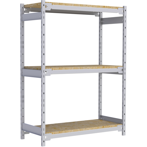 &eacute;tag&egrave;re-classeur de grande largeur, Acier, 3 Tablettes, 42" la x 18" p x 60" h NRZ Safety Inc.