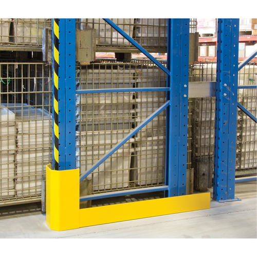 Racking Aisle Protectors, 3" W x 56" L x 16" H, Safety Yellow NRZ Safety Inc.