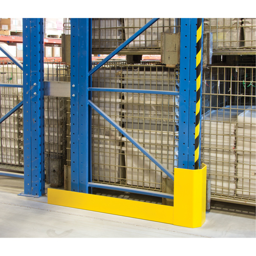 Racking Aisle Protectors, 3" W x 50" L x 16" H, Safety Yellow NRZ Safety Inc.