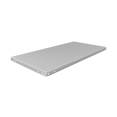 Tablette &agrave; corni&egrave;re perfor&eacute;e, Acier galvanis&eacute;, 48" la x 18" p NRZ Safety Inc.