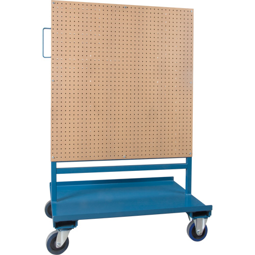 Bin/Pegboard Combo Rack, Double-sided, 38" W x 24-1/2" D x 55" H NRZ Safety Inc.