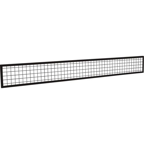 Panneau de cloison en treillis m&eacute;tallique pour mur grillag&eacute;, 1' h x 8' la NRZ Safety Inc.
