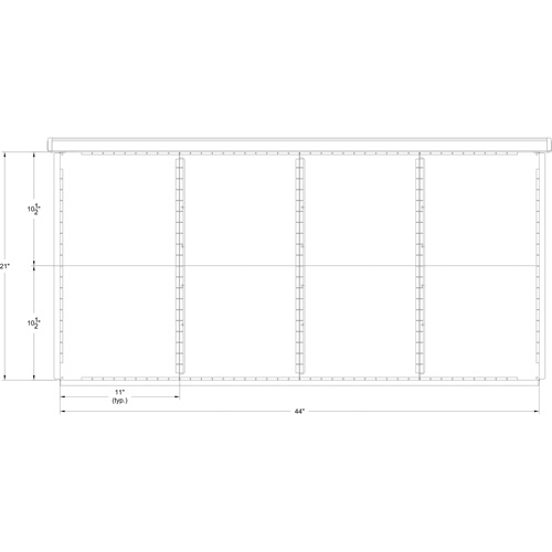 Cabinet d'entreposage &agrave; tiroirs int&eacute;gr&eacute; Interlok NRZ Safety Inc.