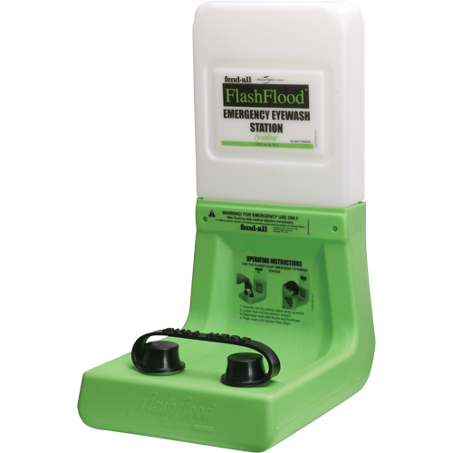 Fendall Flash Flood&reg; Eyewash Stations, Single NRZ Safety Inc.