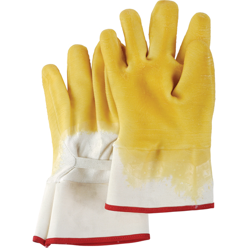 Nitri-seal&reg; Gloves, 10/Large, Rubber Latex Coating, Jersey/Cotton Shell NRZ Safety Inc.