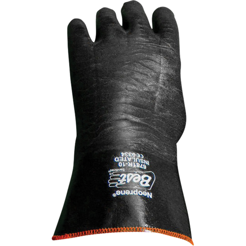 Insulated Gloves, 10/Large, Neoprene Coating, Cotton Shell NRZ Safety Inc.